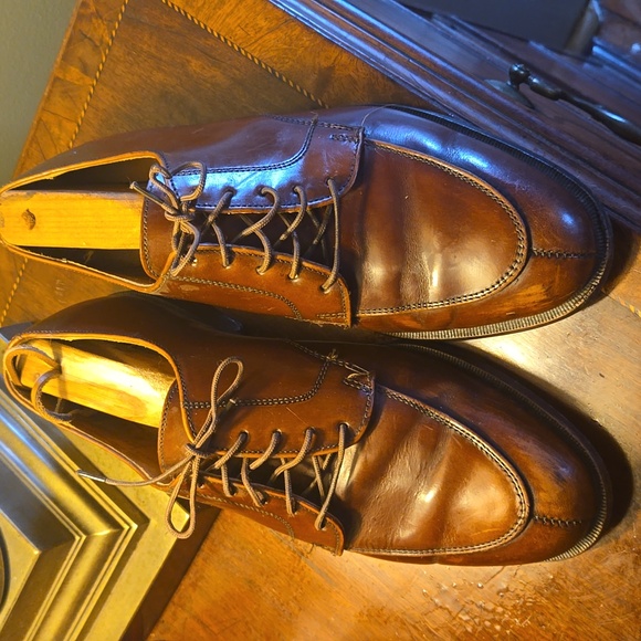 Cole Hann Tan Dress Shoes Size 9 - Picture 2 of 5
